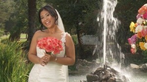 Amber, a bride from this week's TLC episode of "Four Weddings"