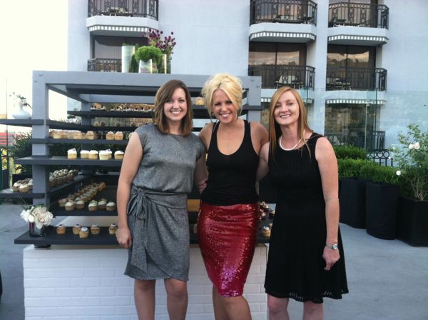 Kaylee and Angela with Event  Planner Kristin Banta. 